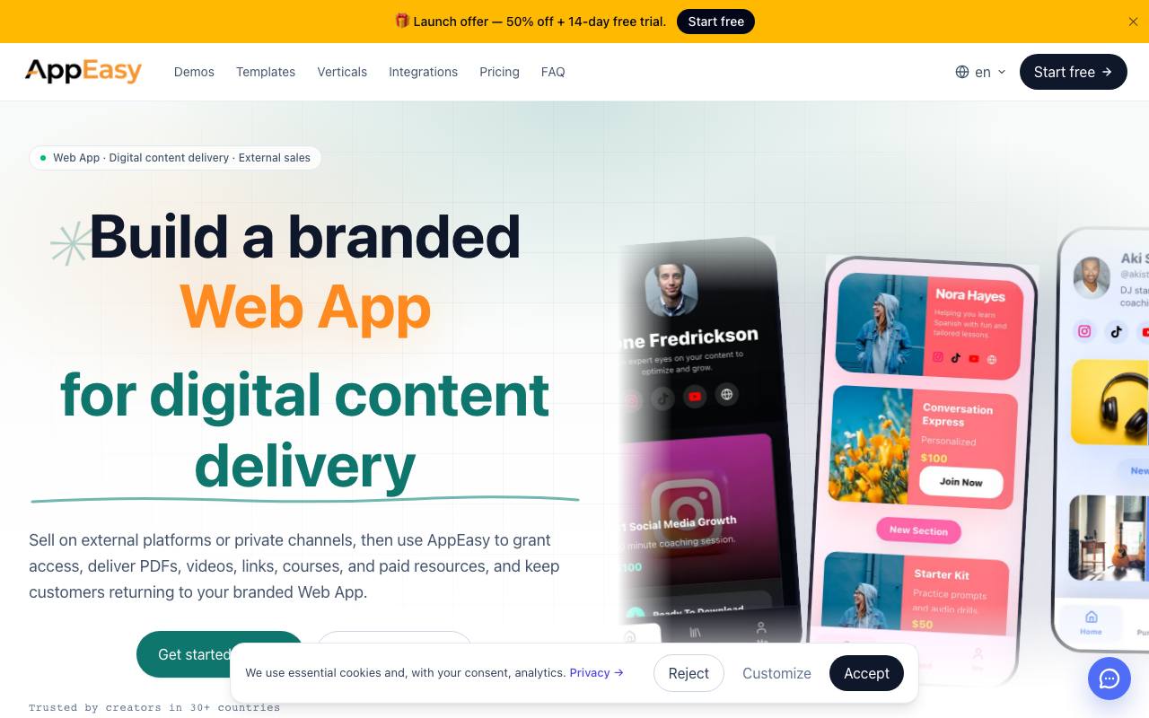 AppEasy screenshot