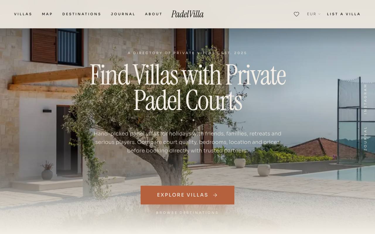 Padel Villa screenshot