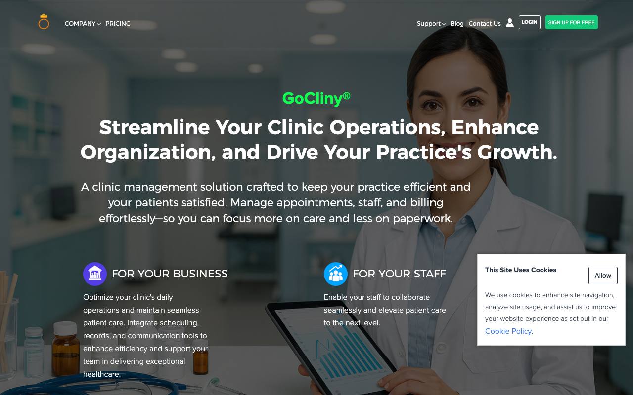 GoCliny screenshot