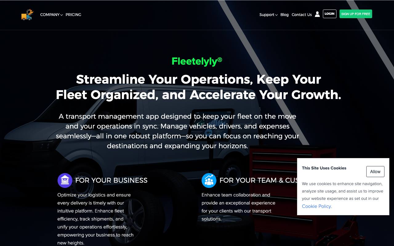 Fleetelyly screenshot