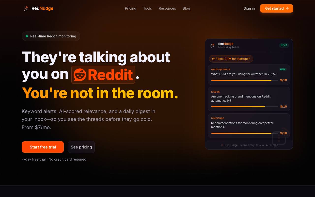 rednudge screenshot