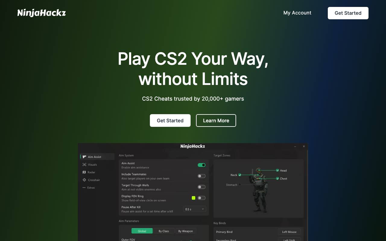 NinjaHackz screenshot