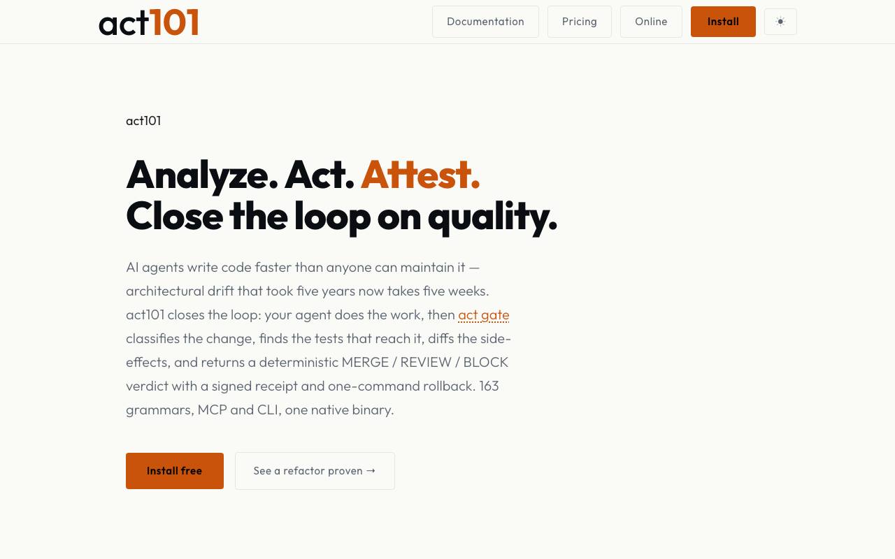 act101 screenshot