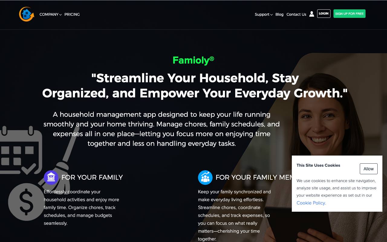 Famioly screenshot