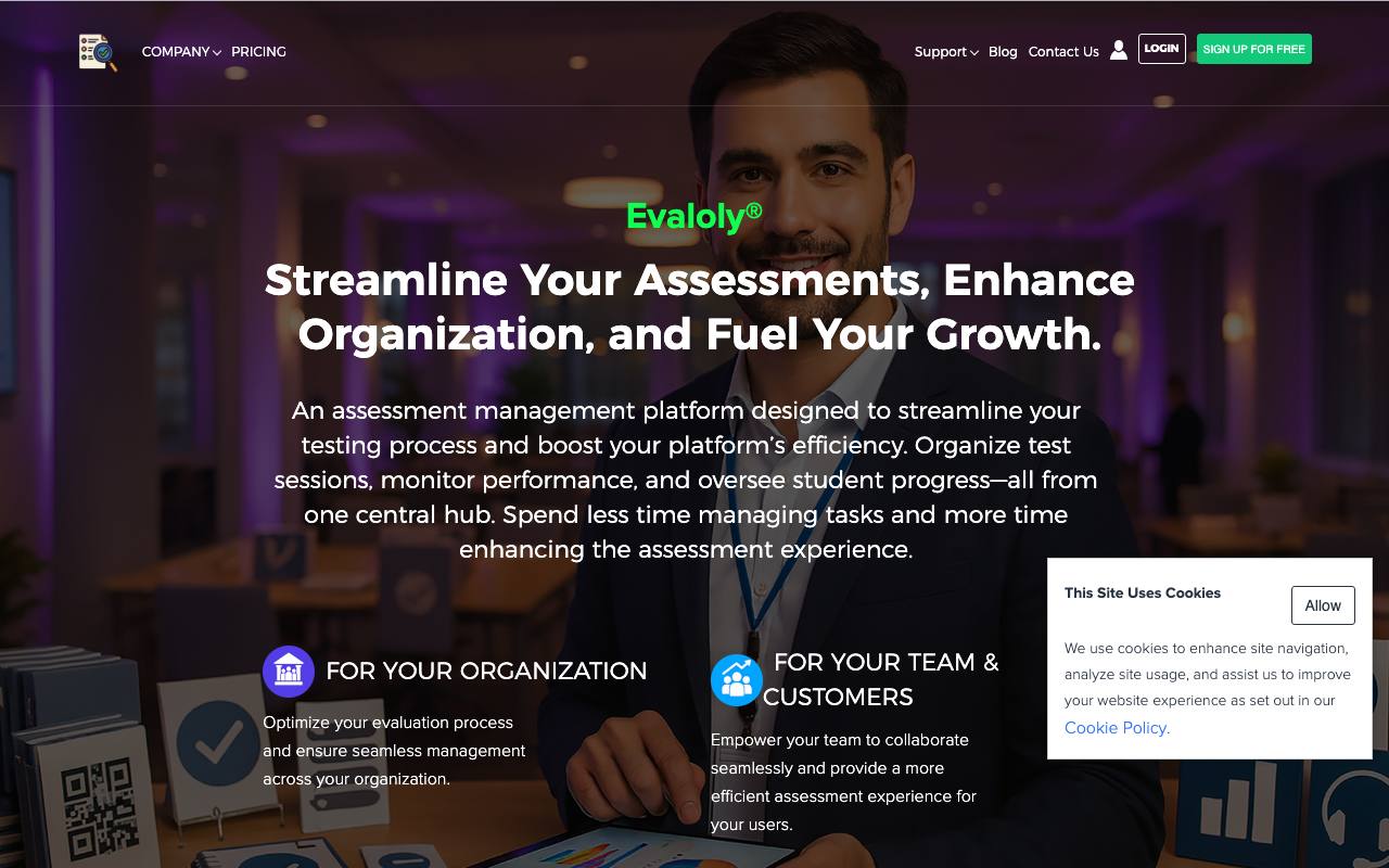 Evaloly screenshot