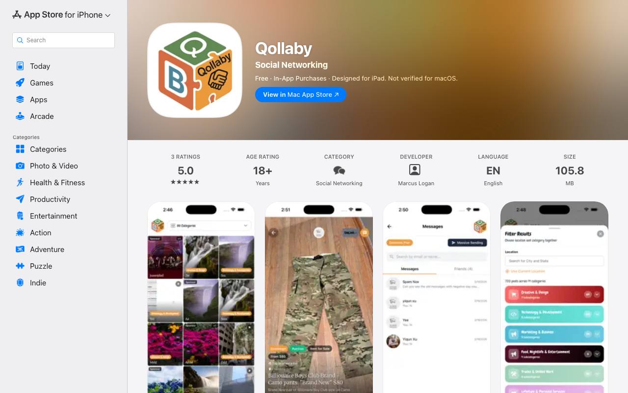 Qollaby screenshot