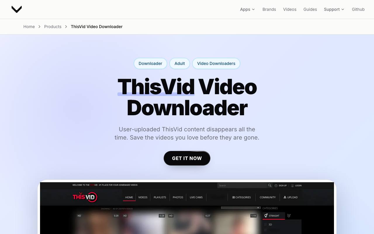 ThisVid Video Downloader screenshot