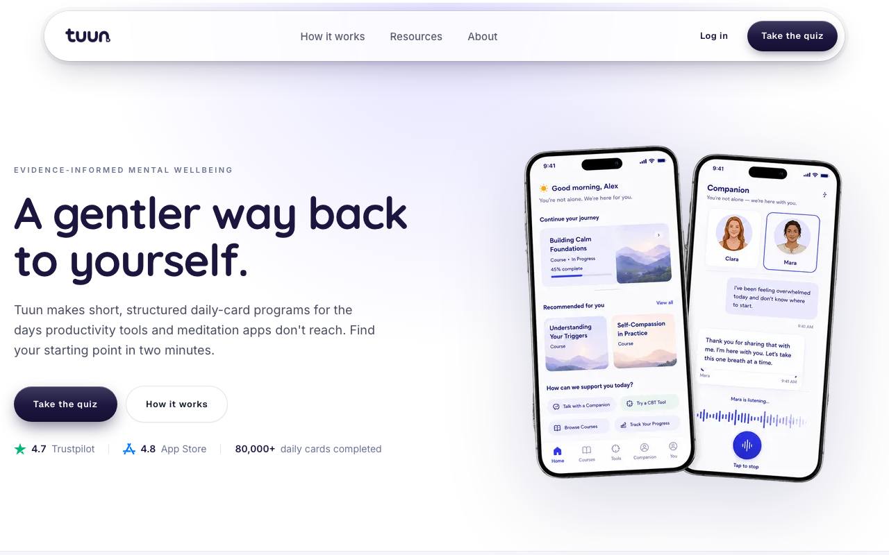 Tuun screenshot