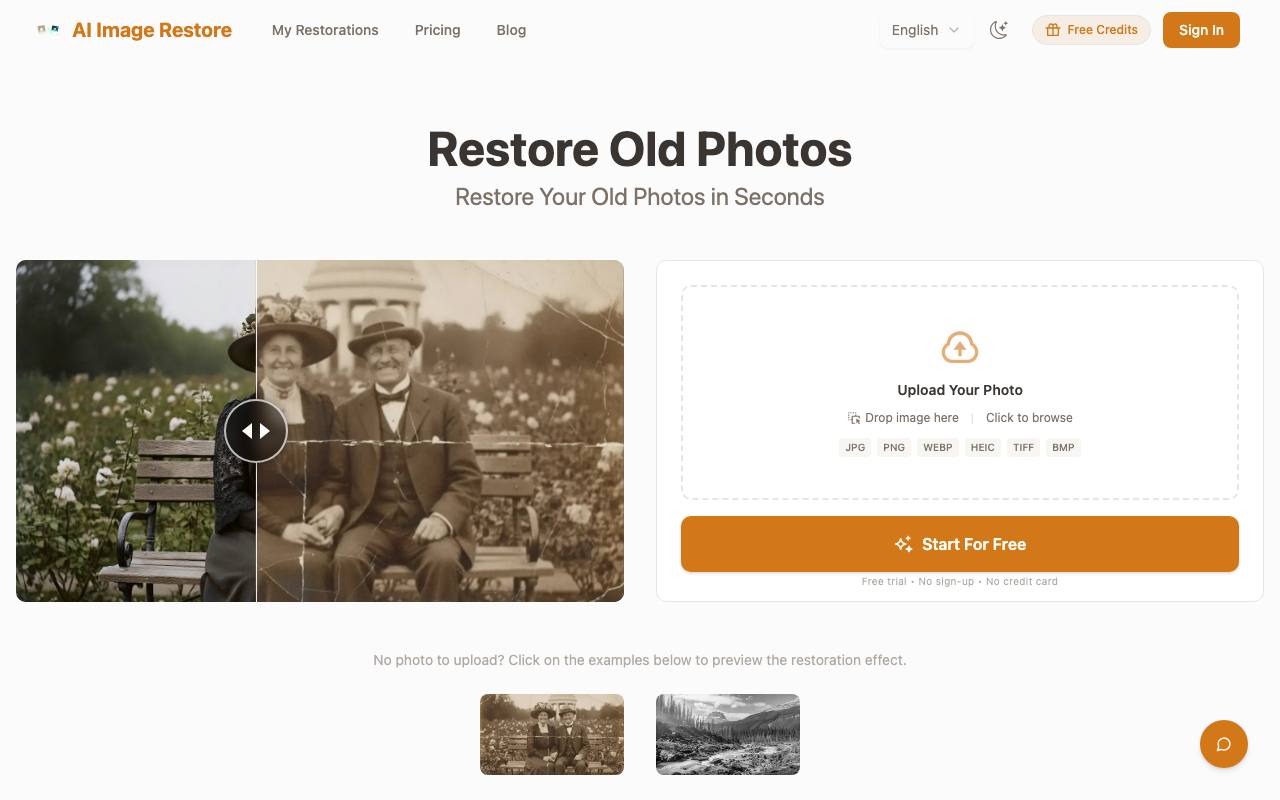 PhotoRestore.ai screenshot