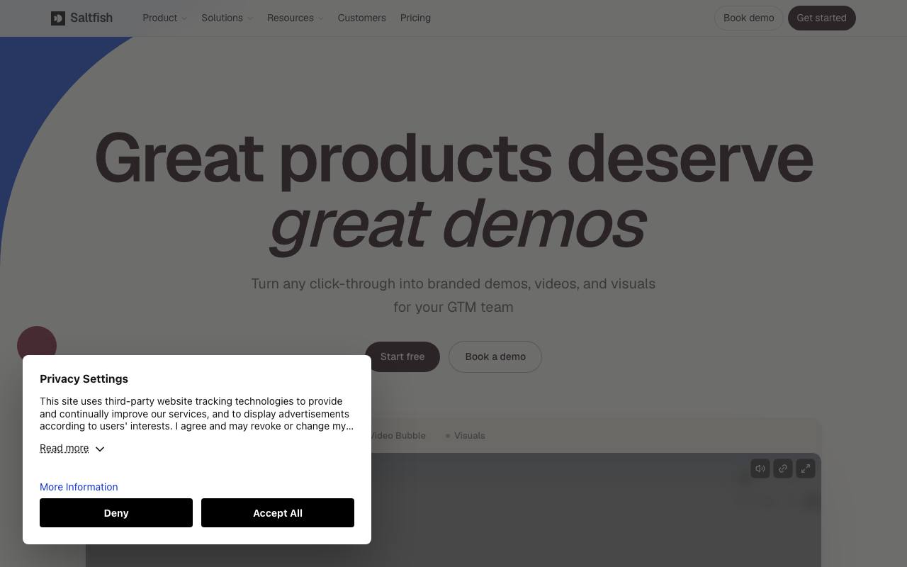 Saltfish AI screenshot