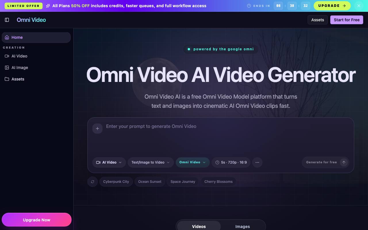 Omni Video AI screenshot