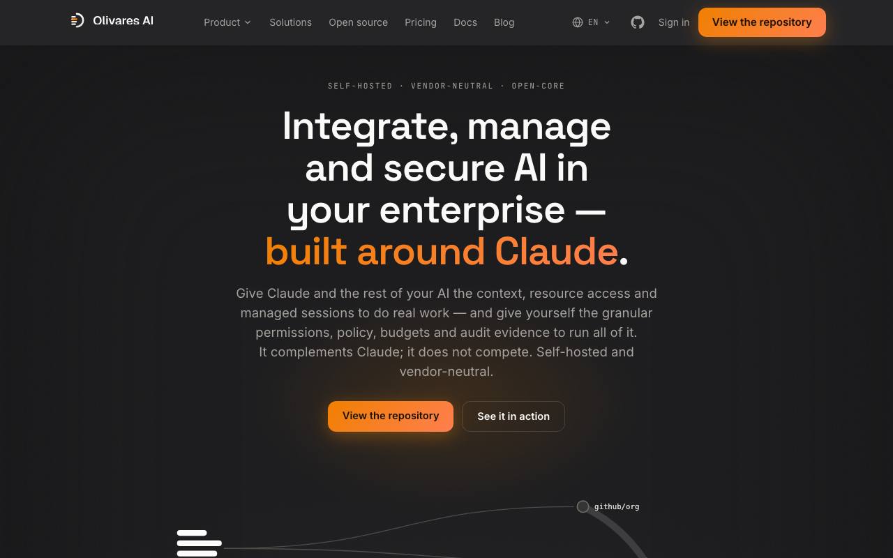Alma by Olivares AI screenshot