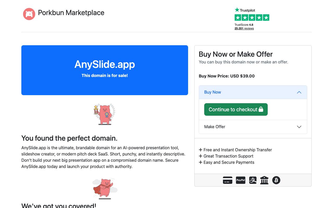 AnySlide screenshot
