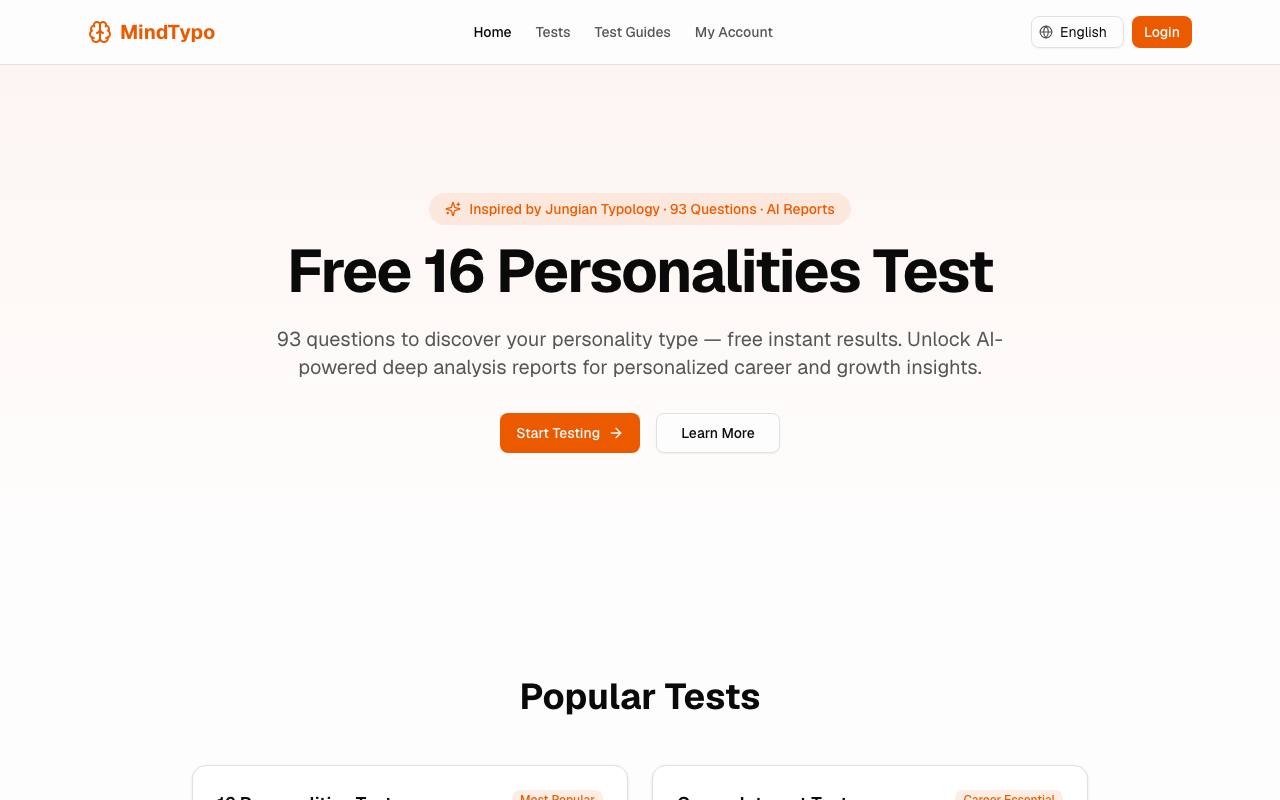 MindTypo screenshot