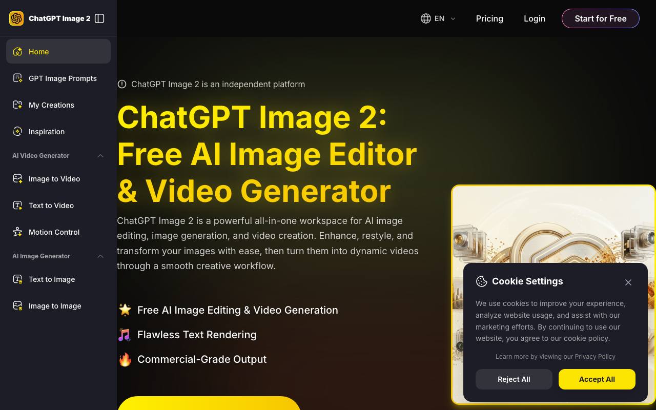 ChatGPT Image 2 screenshot