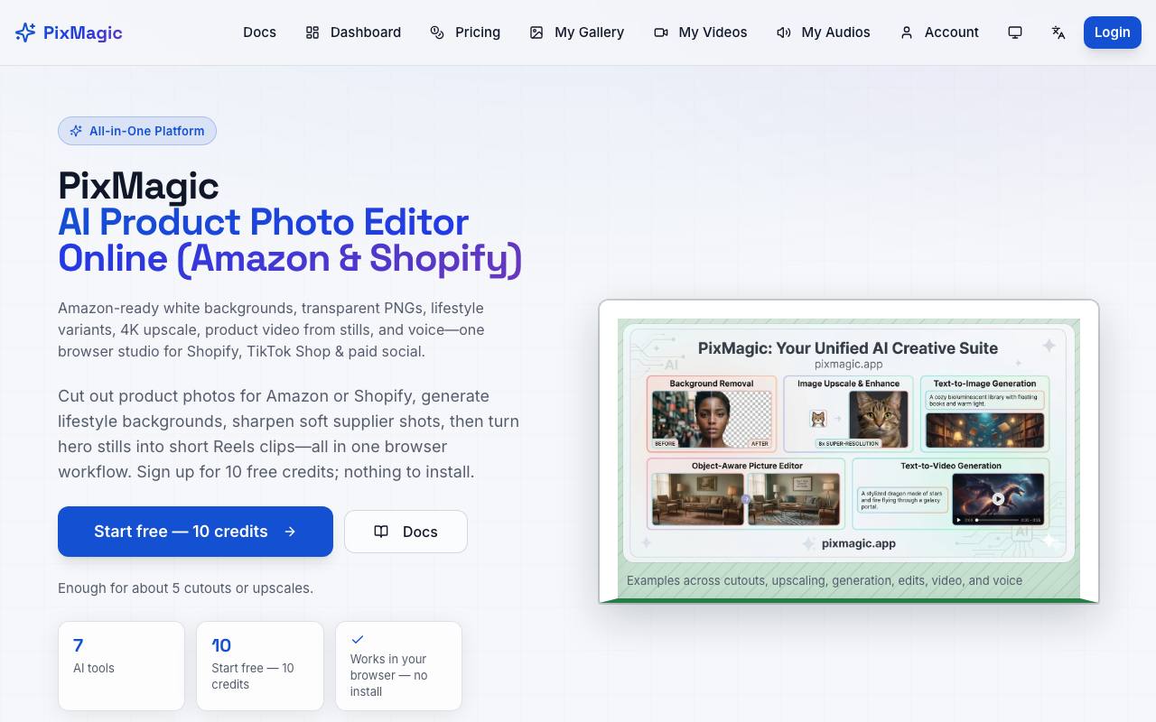 PixMagic screenshot