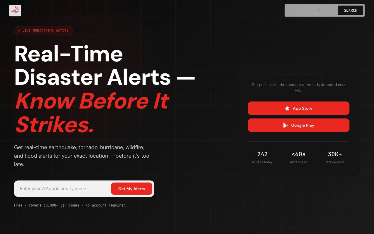 Alertra screenshot