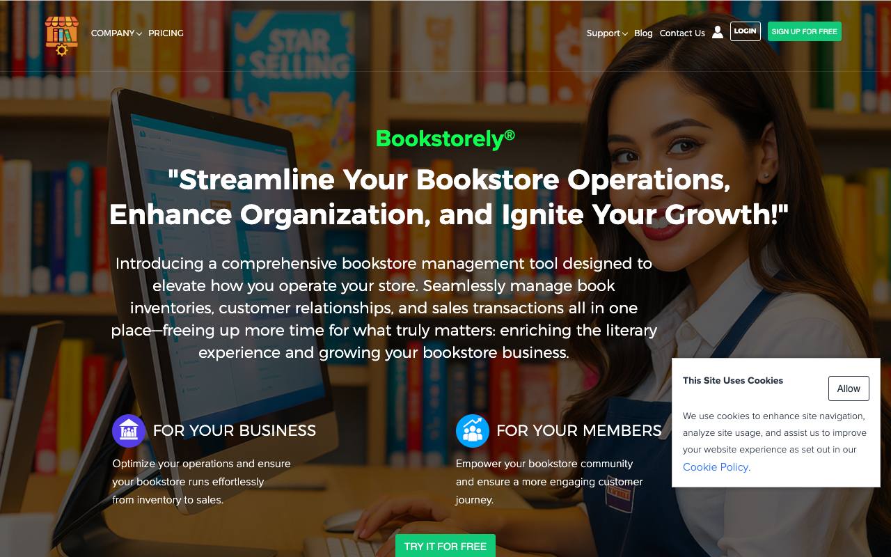 Bookstorely screenshot