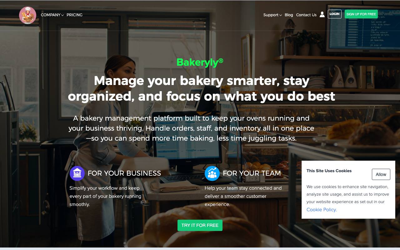 Bakeryly screenshot