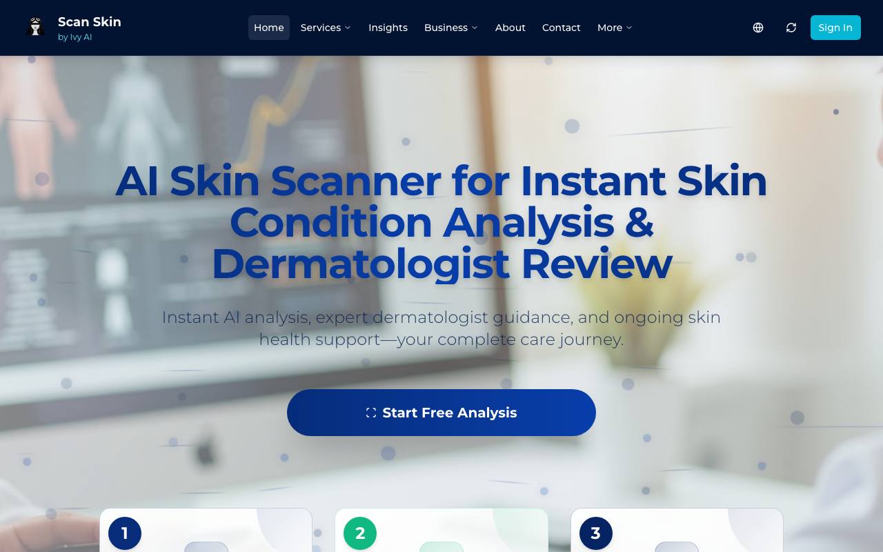 ScanSkinAI screenshot