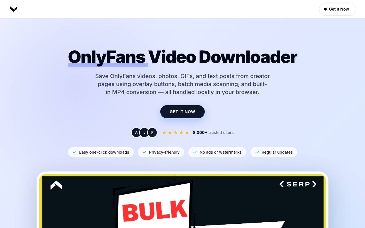 OnlyFans Video Downloader screenshot