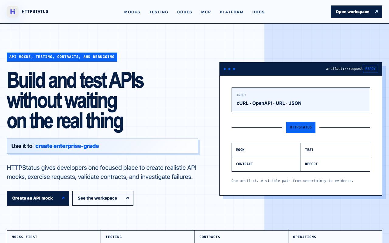 HttpStatus.com screenshot