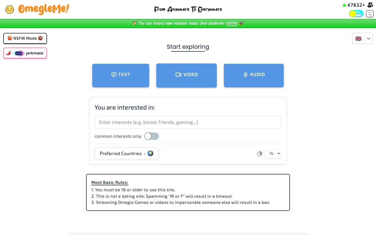 OmegleAppMe screenshot