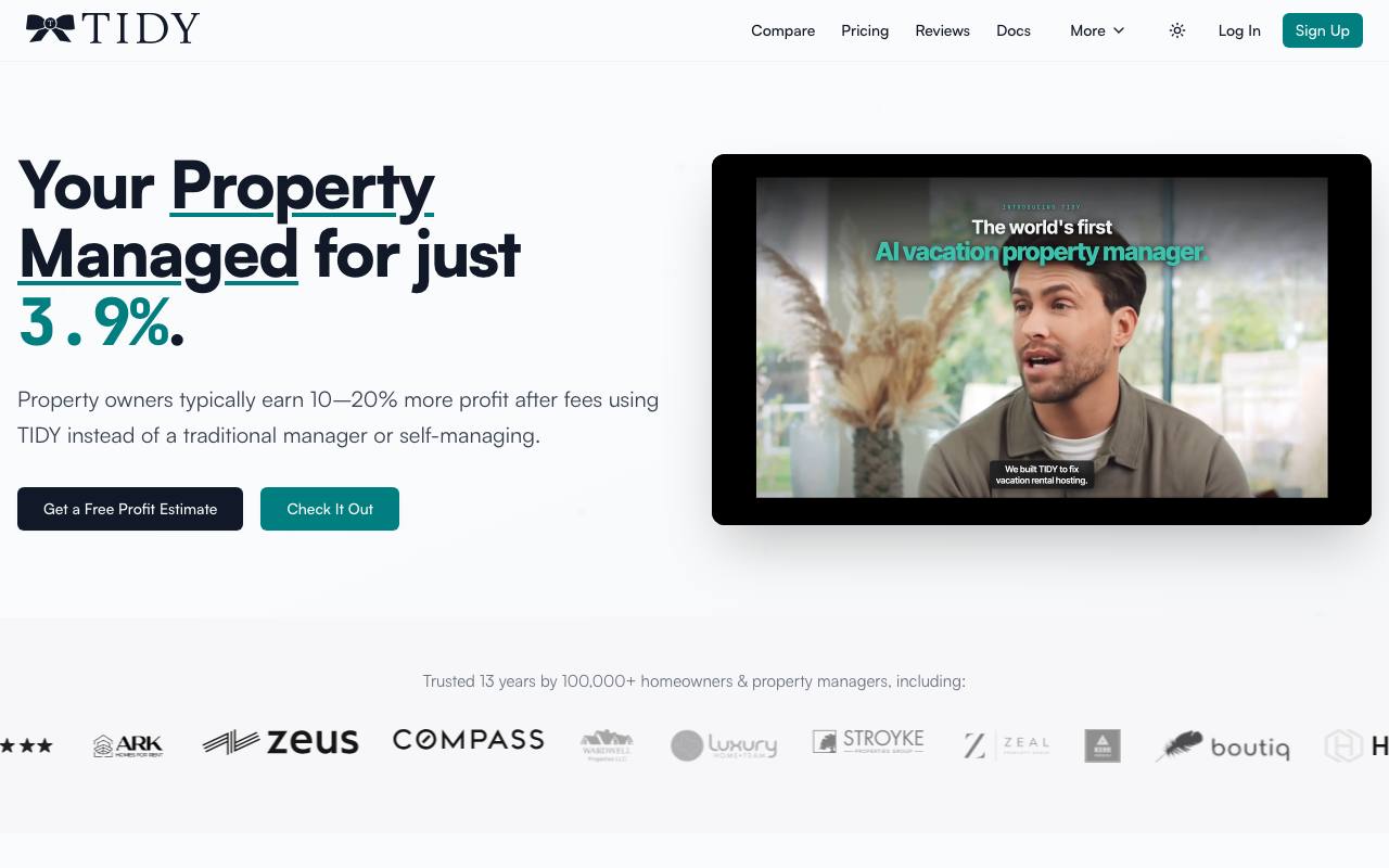 TIDY – AI Property Manager screenshot