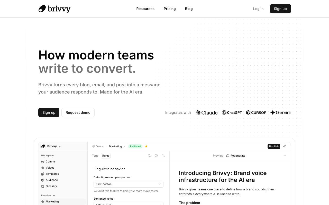 Brivvy screenshot