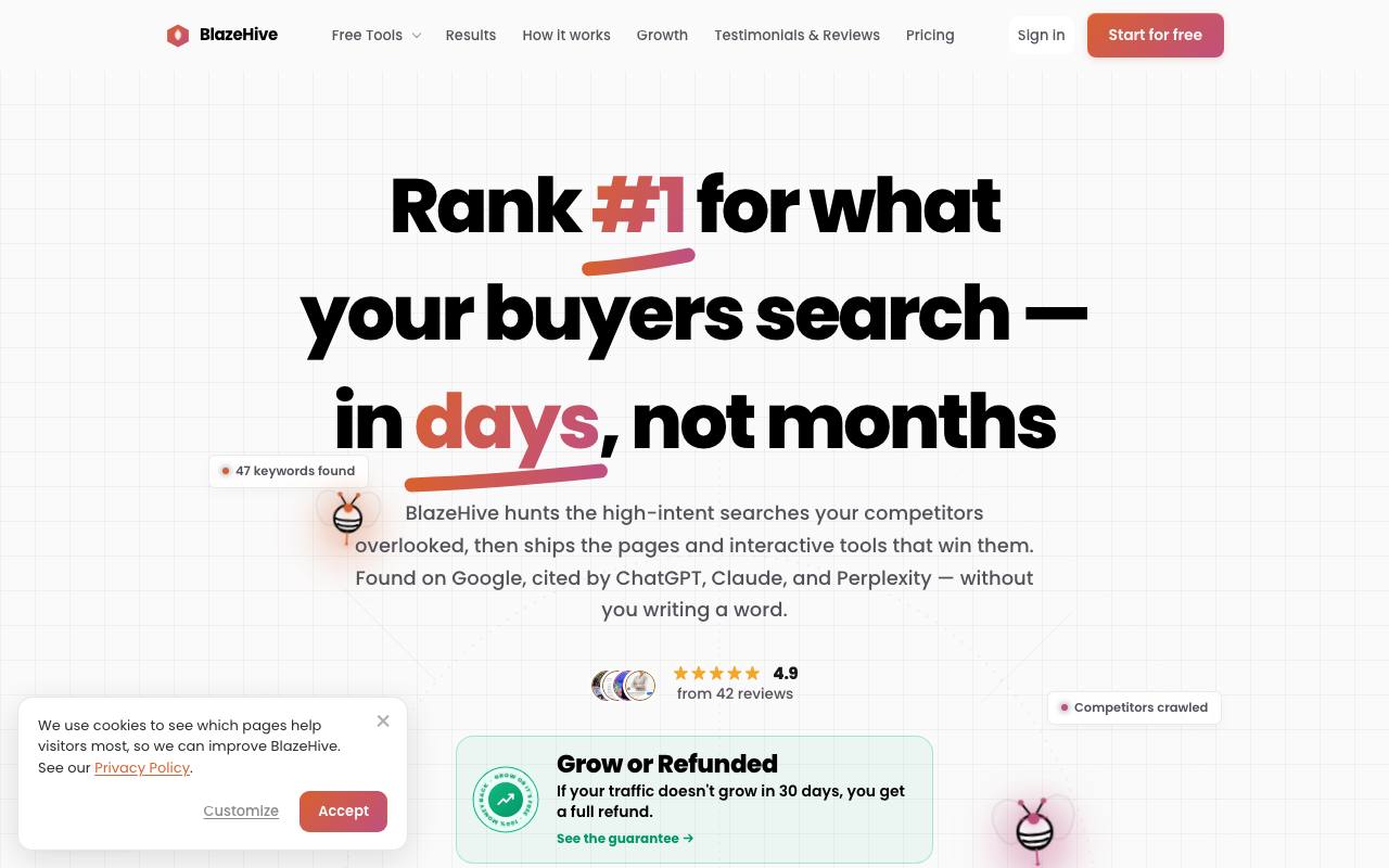 BlazeHive screenshot
