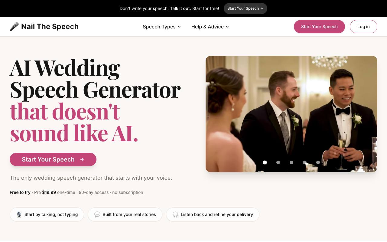 Nailthespeech screenshot