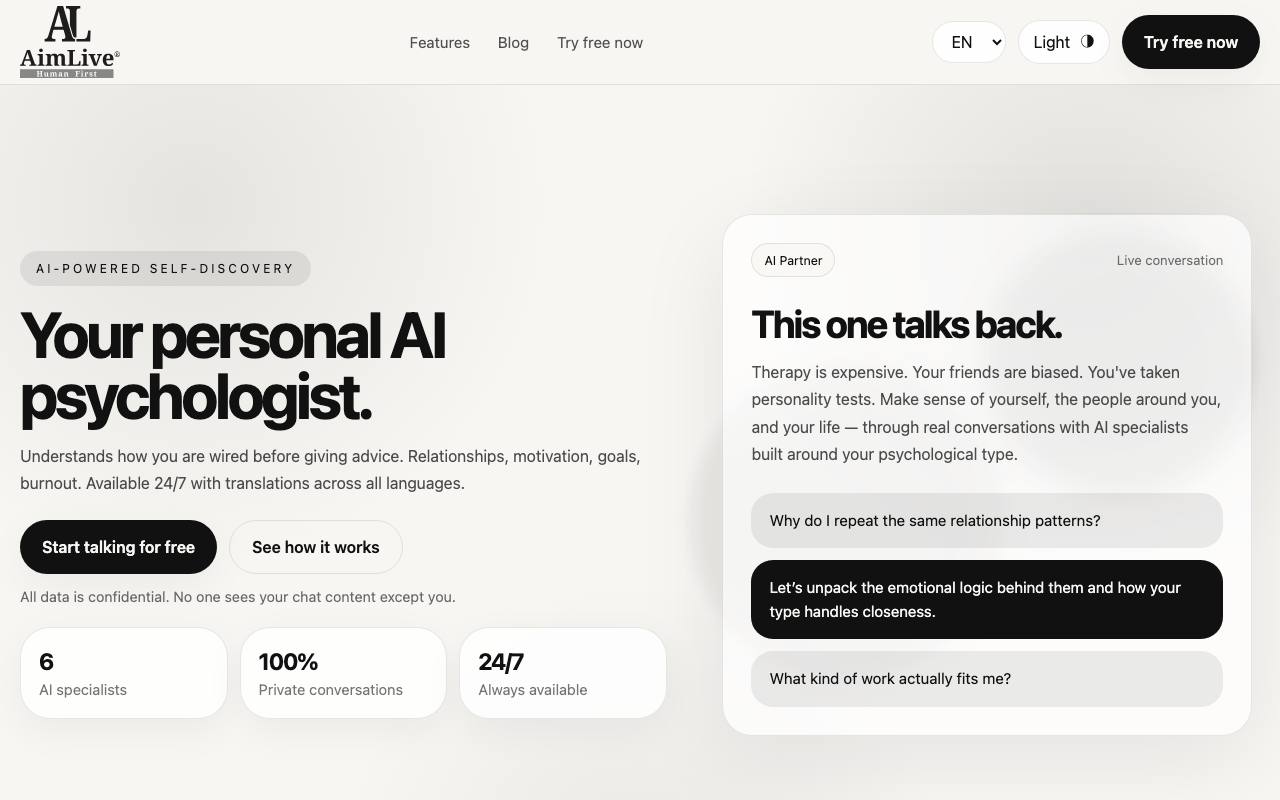 AimLive AI screenshot