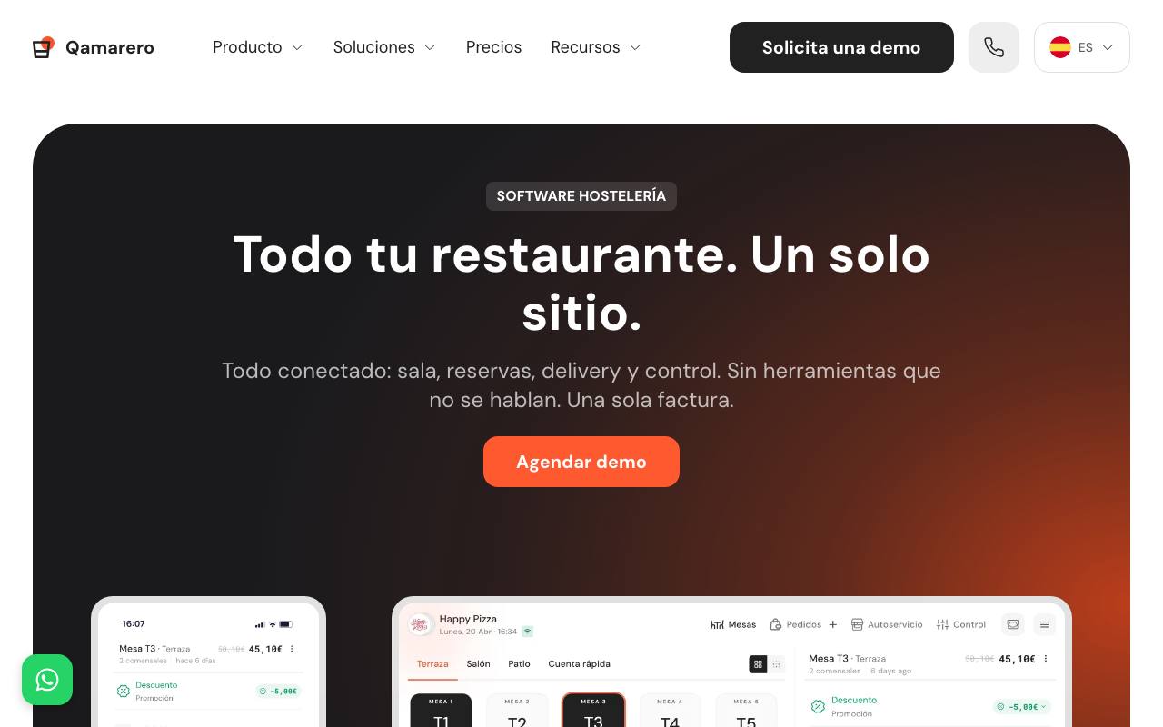 Qamarero screenshot