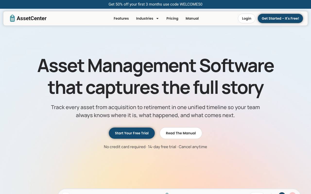 AssetCenter screenshot