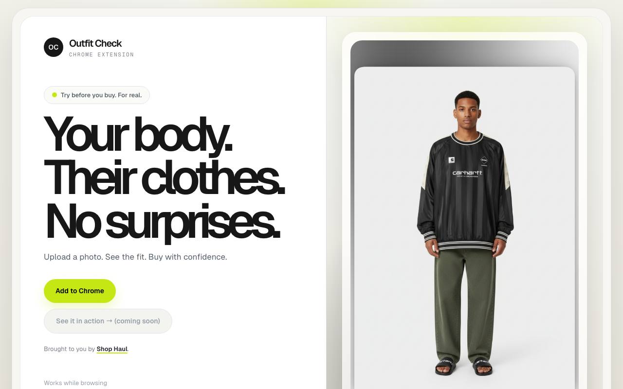 Outfit Check screenshot