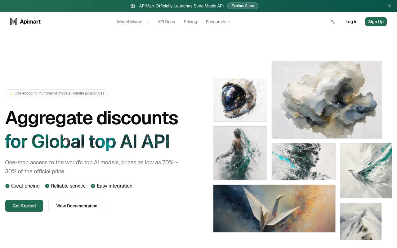 APIMart screenshot