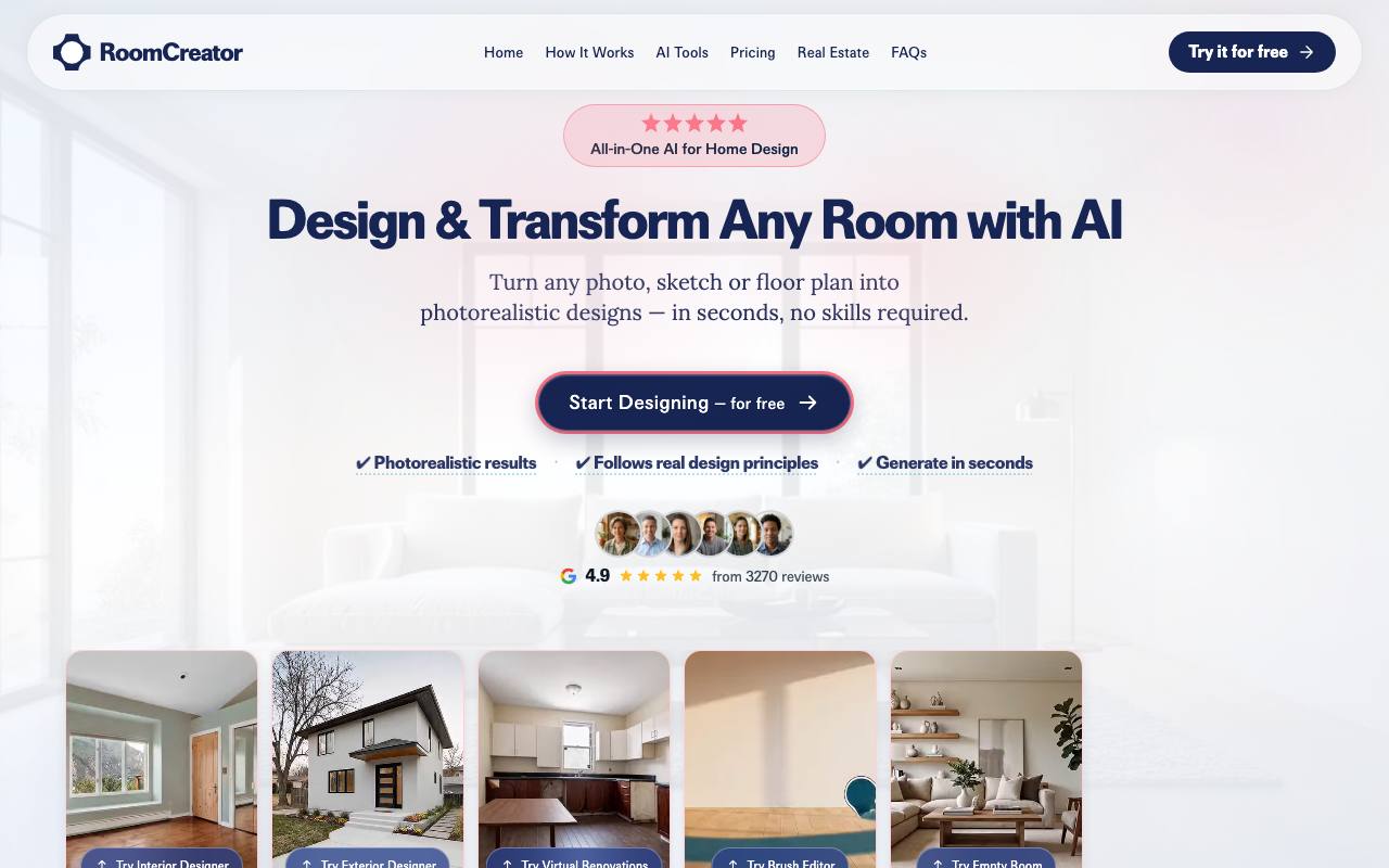 RoomCreator screenshot