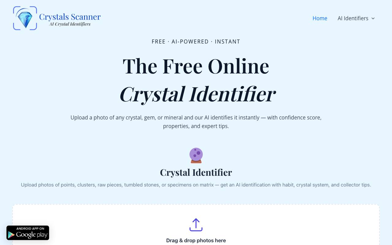 Crystal Scanner screenshot