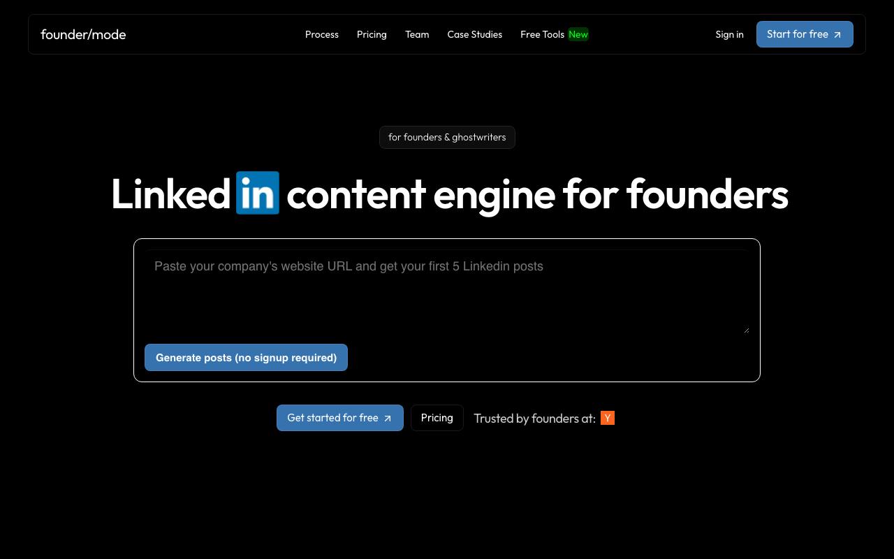 TryFounderMode screenshot