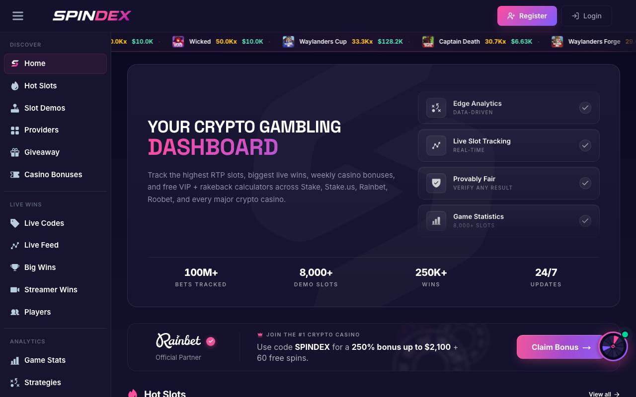 Spindex screenshot