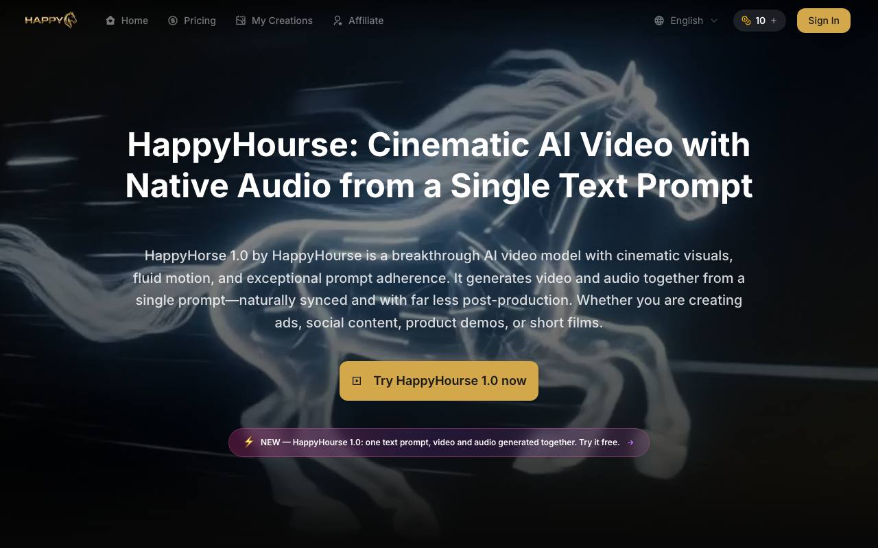 HappyHourse screenshot