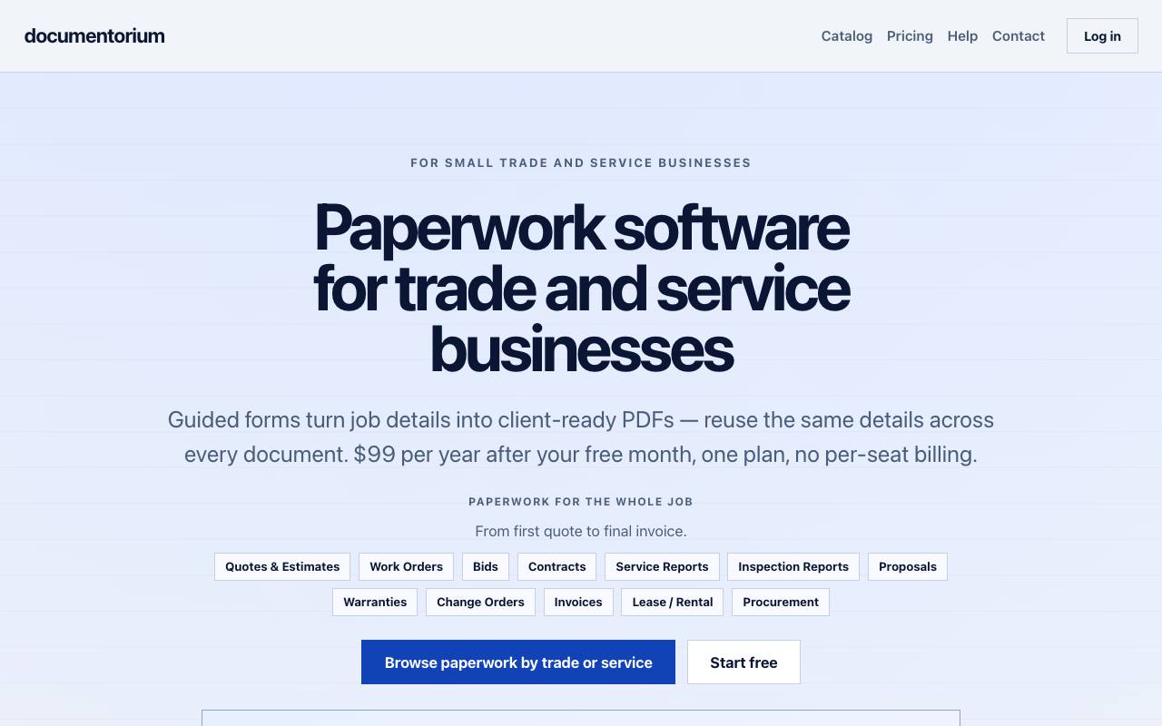 documentorium screenshot