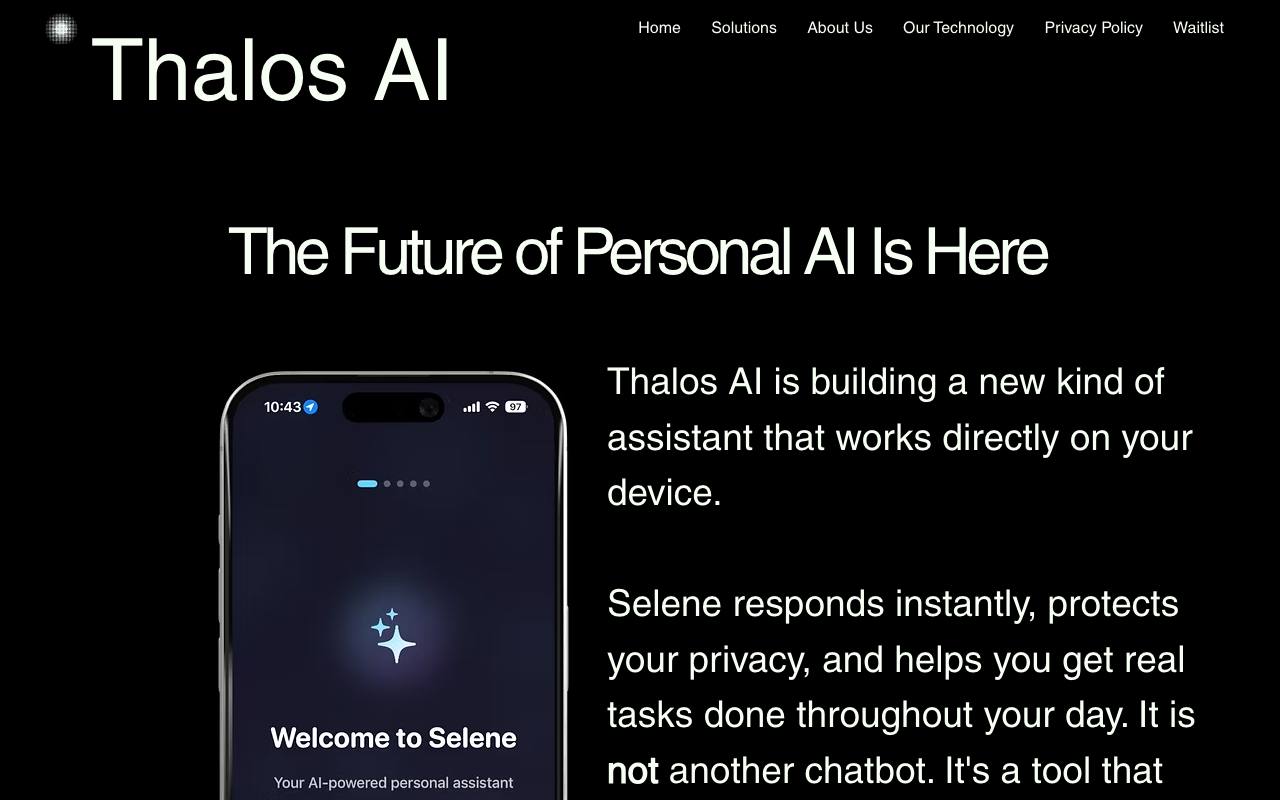 Selene screenshot