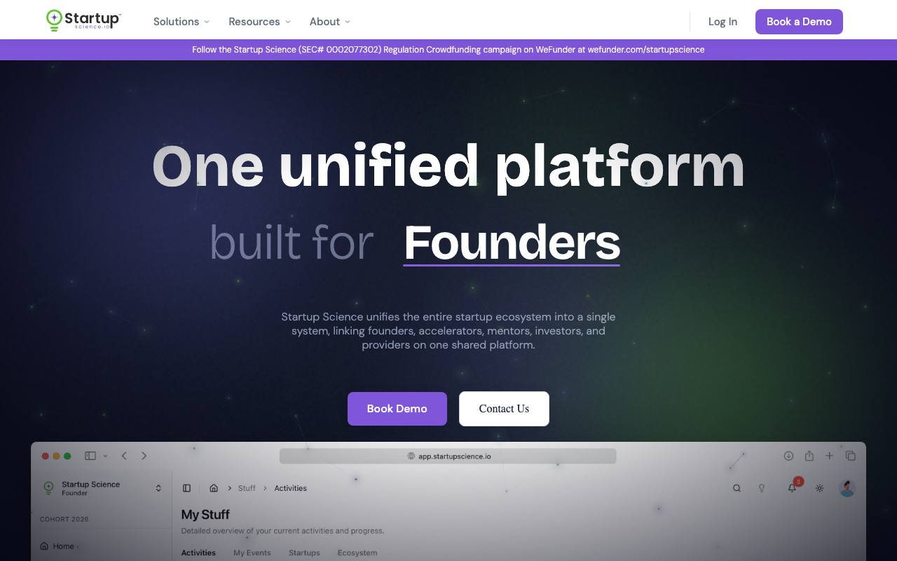 Startup Science screenshot