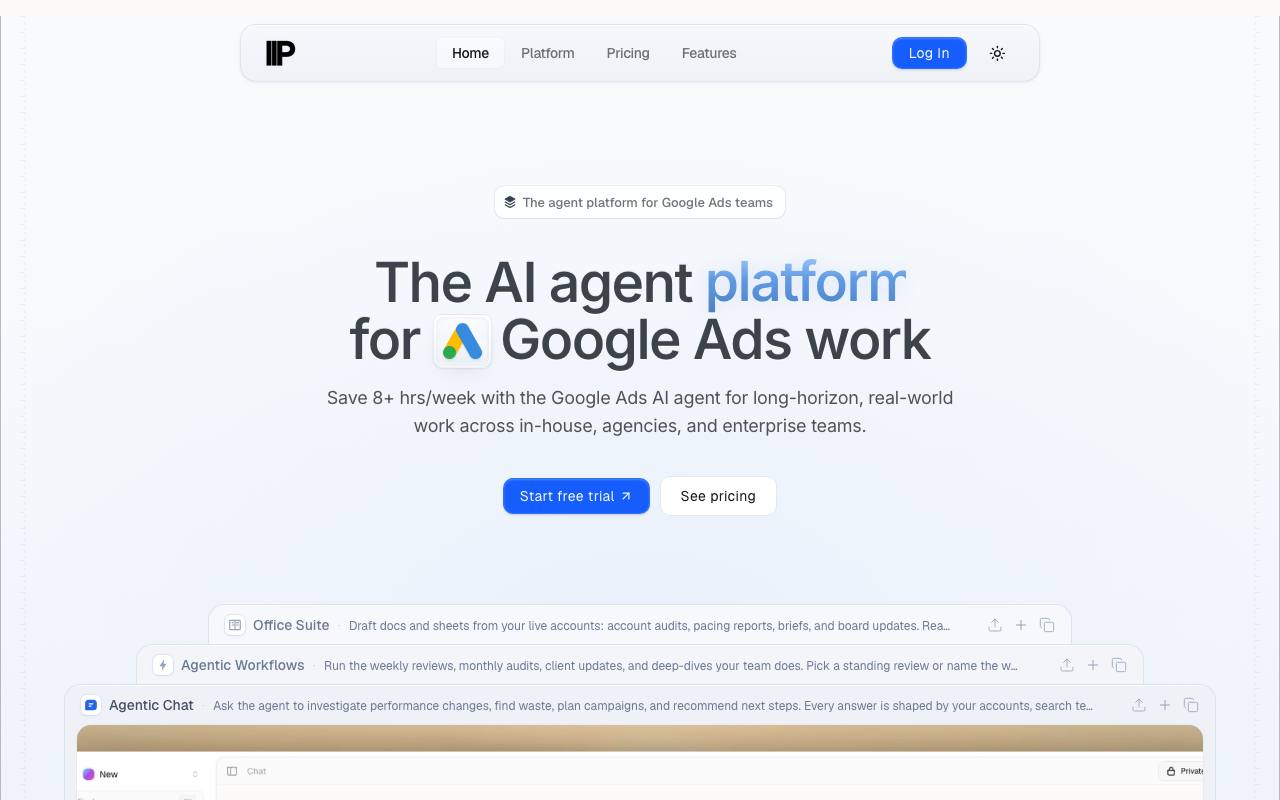 Parallel AI (withparallel.ai) screenshot