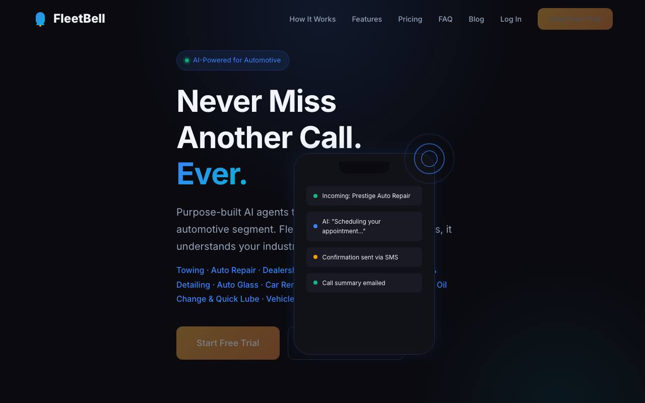 Fleetbell screenshot