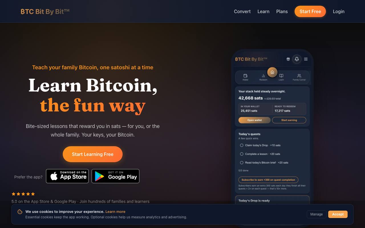 BTCBitByBit App screenshot