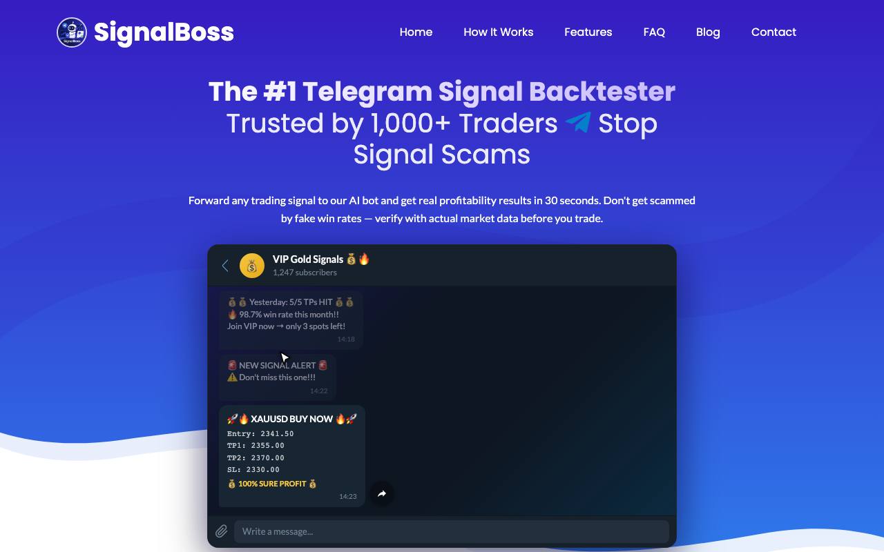 SignalBoss screenshot