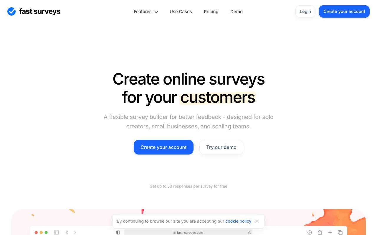 Fast Surveys screenshot