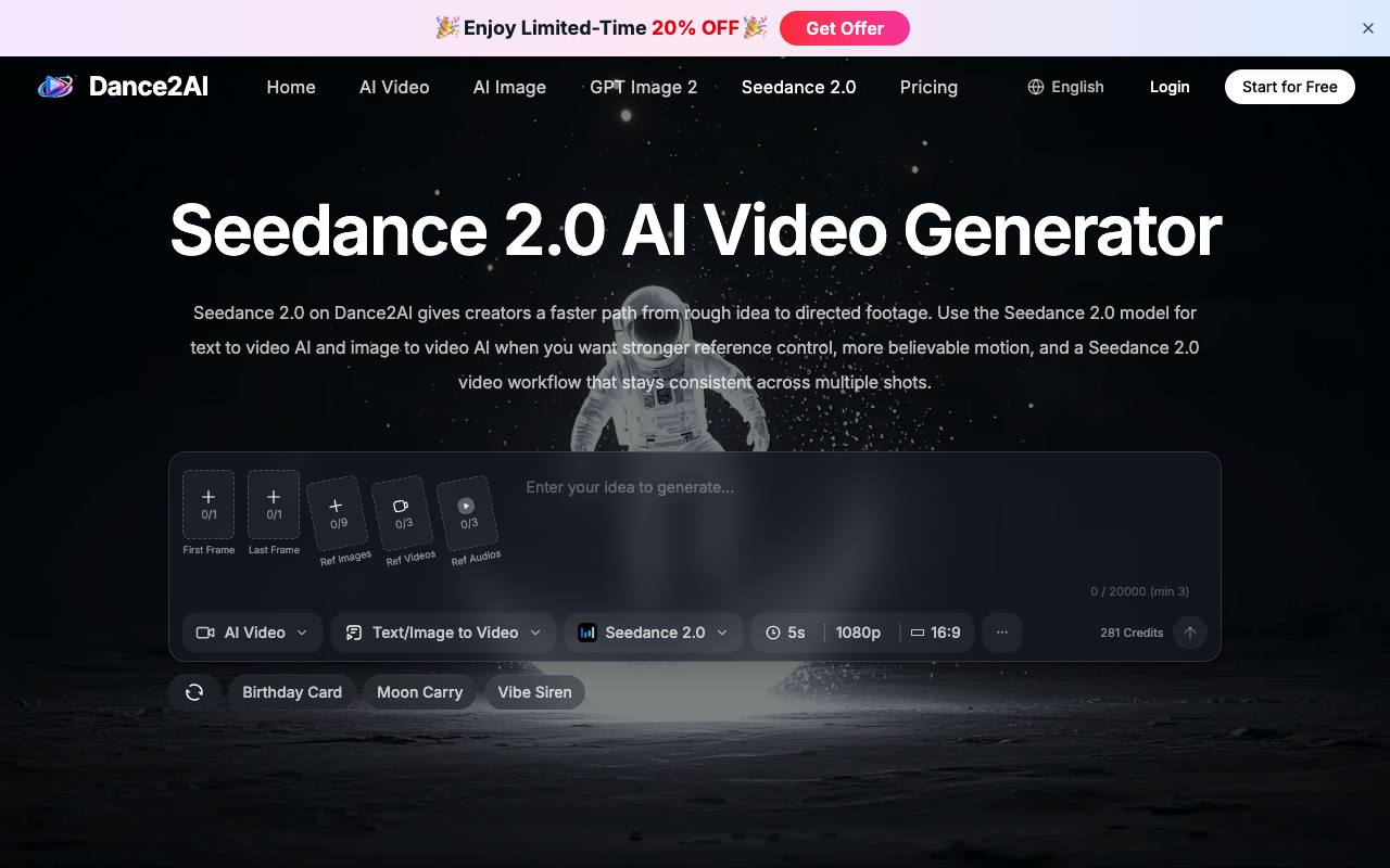 Dance2AI screenshot